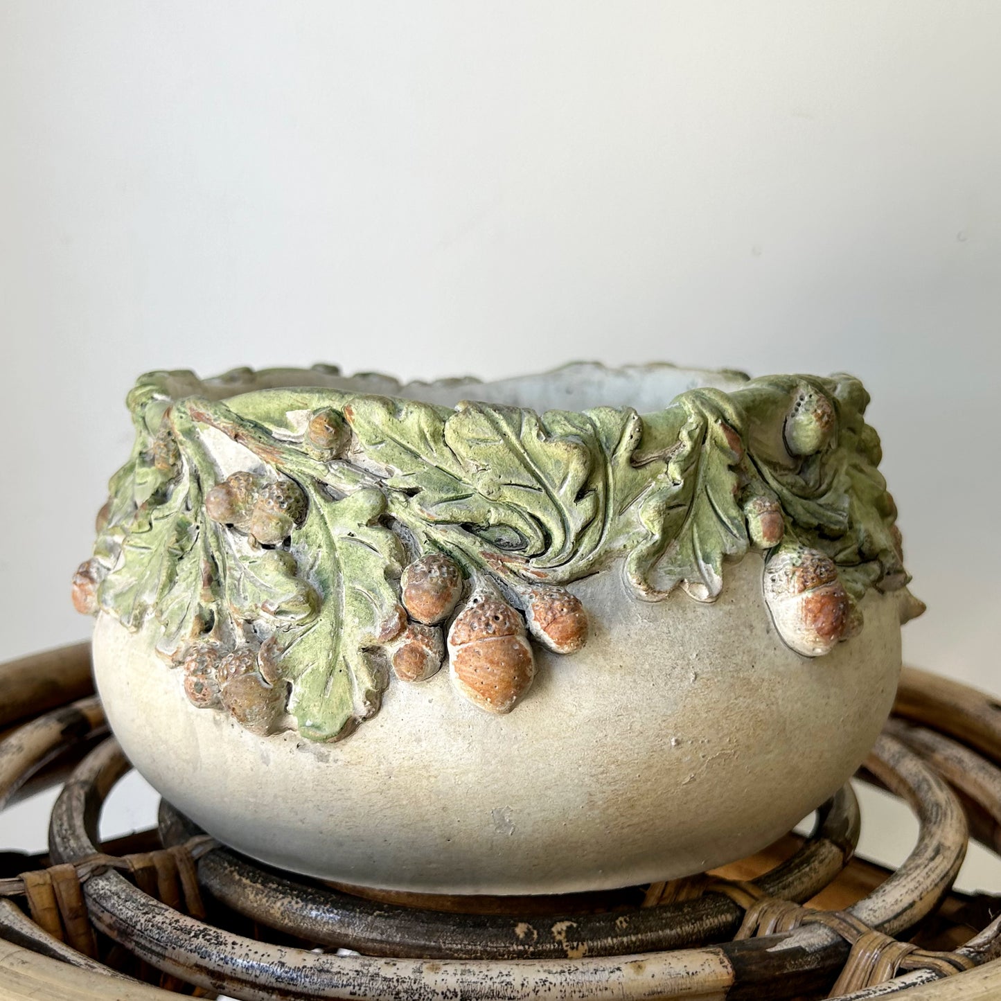 OAKWOOD Decorative Cement Pot (available in three sizes)