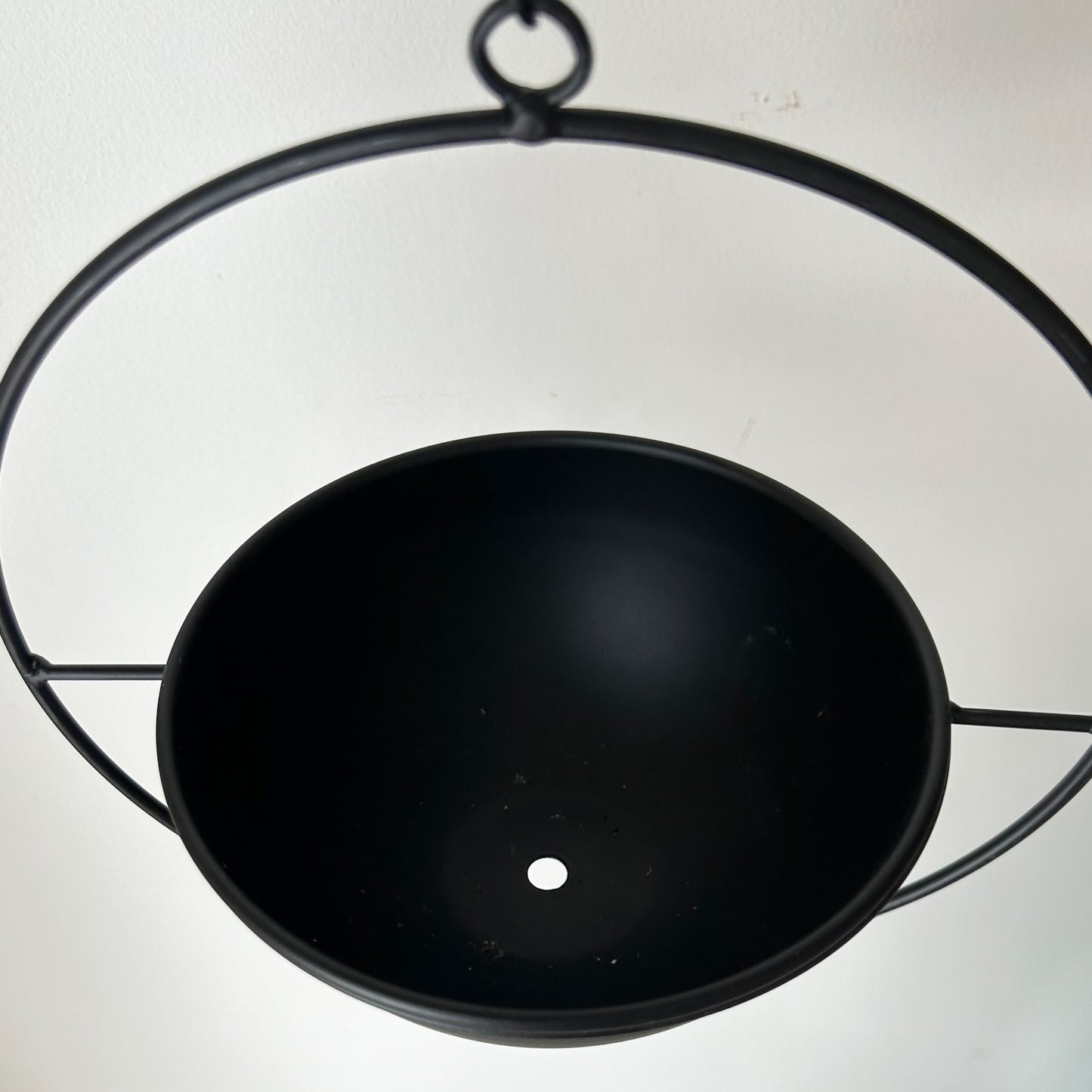 CARMEN Decorative Shallow Hanging Planter with Frame