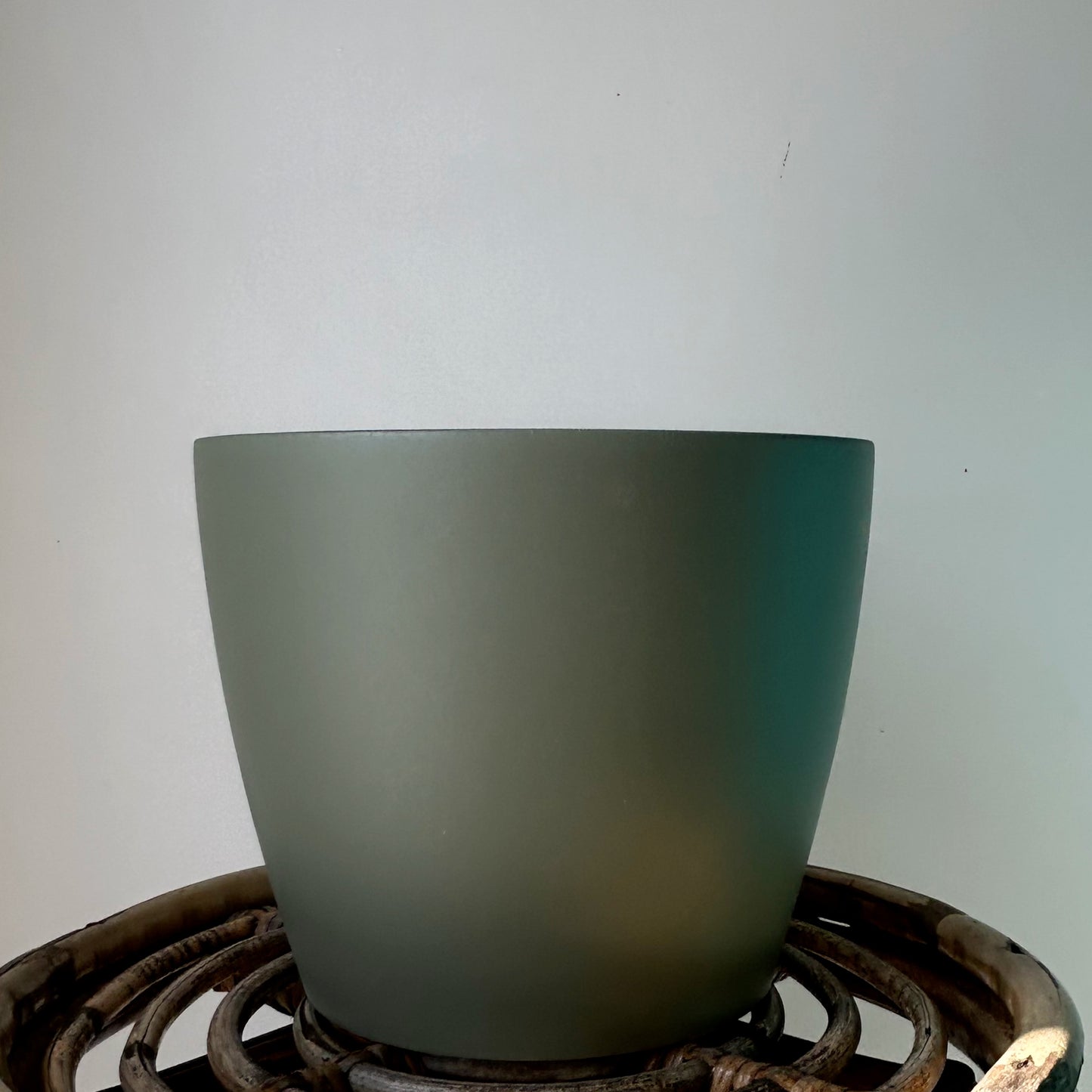 SABLE Decorative Pot SAGE GREEN (7.5”x6.5”)