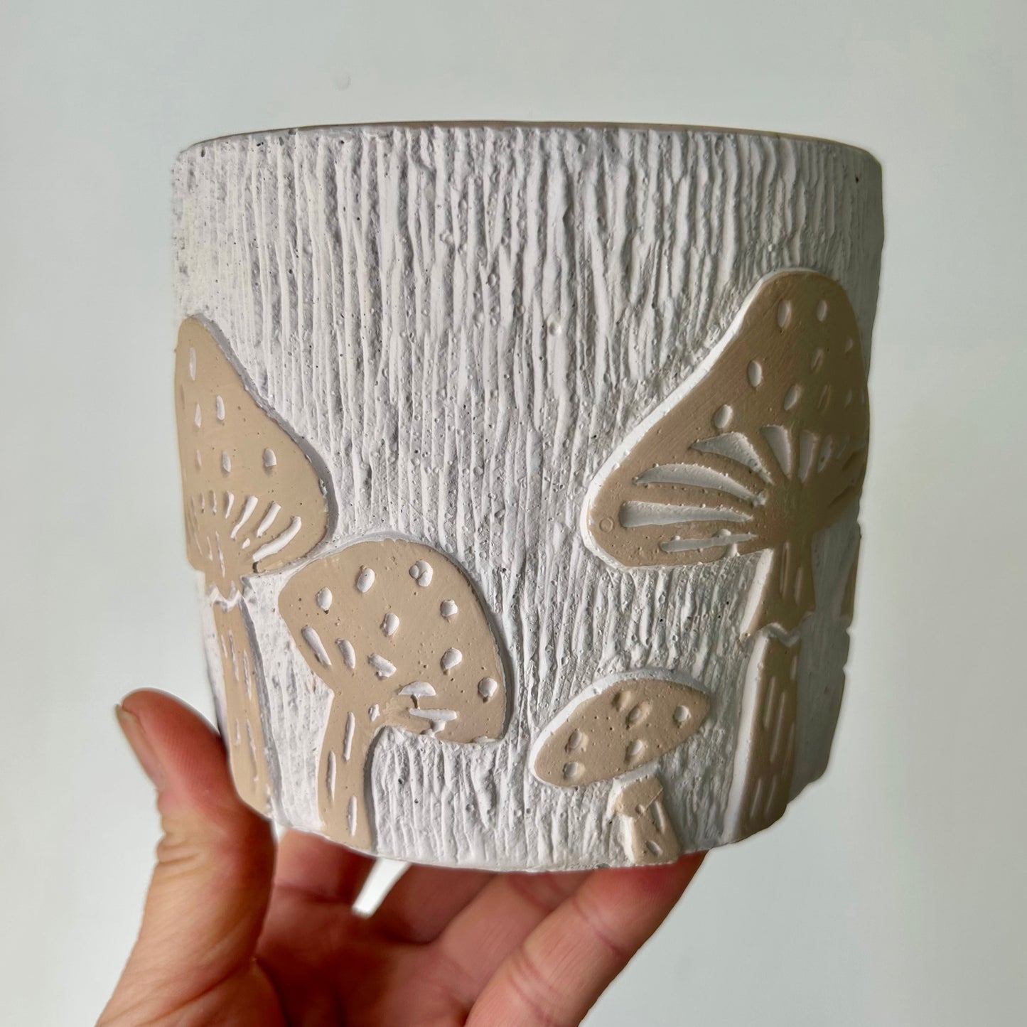 Decorative Planter Mushroom Design