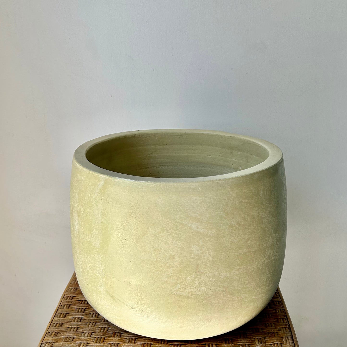 SIMCOE Large Planter (11”x10.5) BUTTERCREAM YELLOW
