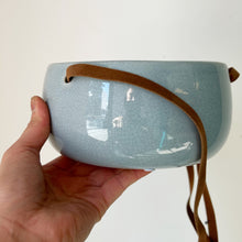 Load image into Gallery viewer, ASTRID hanging planter (6”X3”) POWDER BLUE
