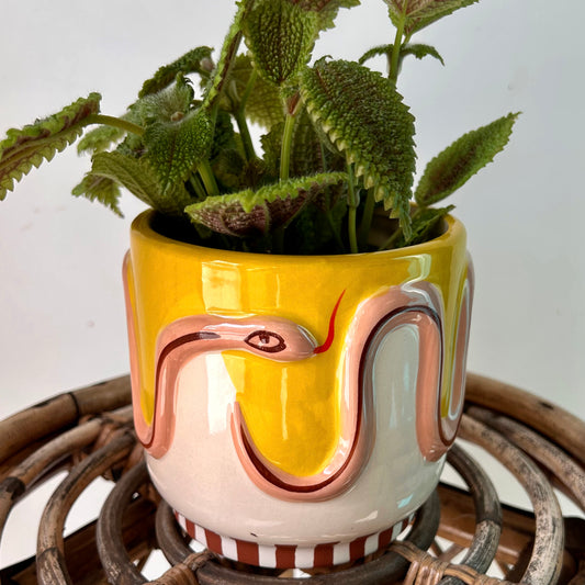 WILD TAILS Decorative Planter (4.5”x4.75”)
