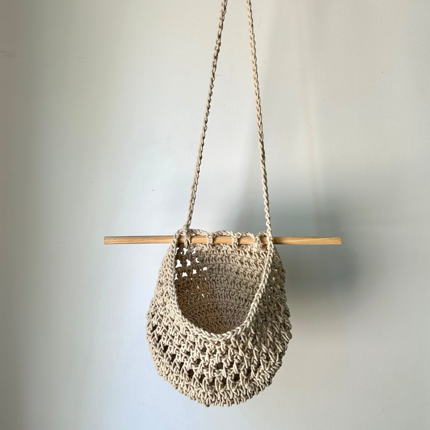 Hanging Macrame Plant Pouch