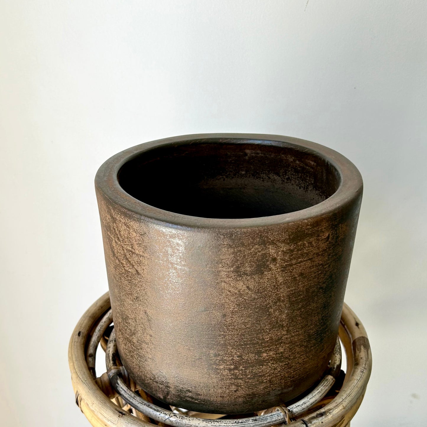ARTURO Cylindrical Planter COPPER colour (available in 2 sizes)