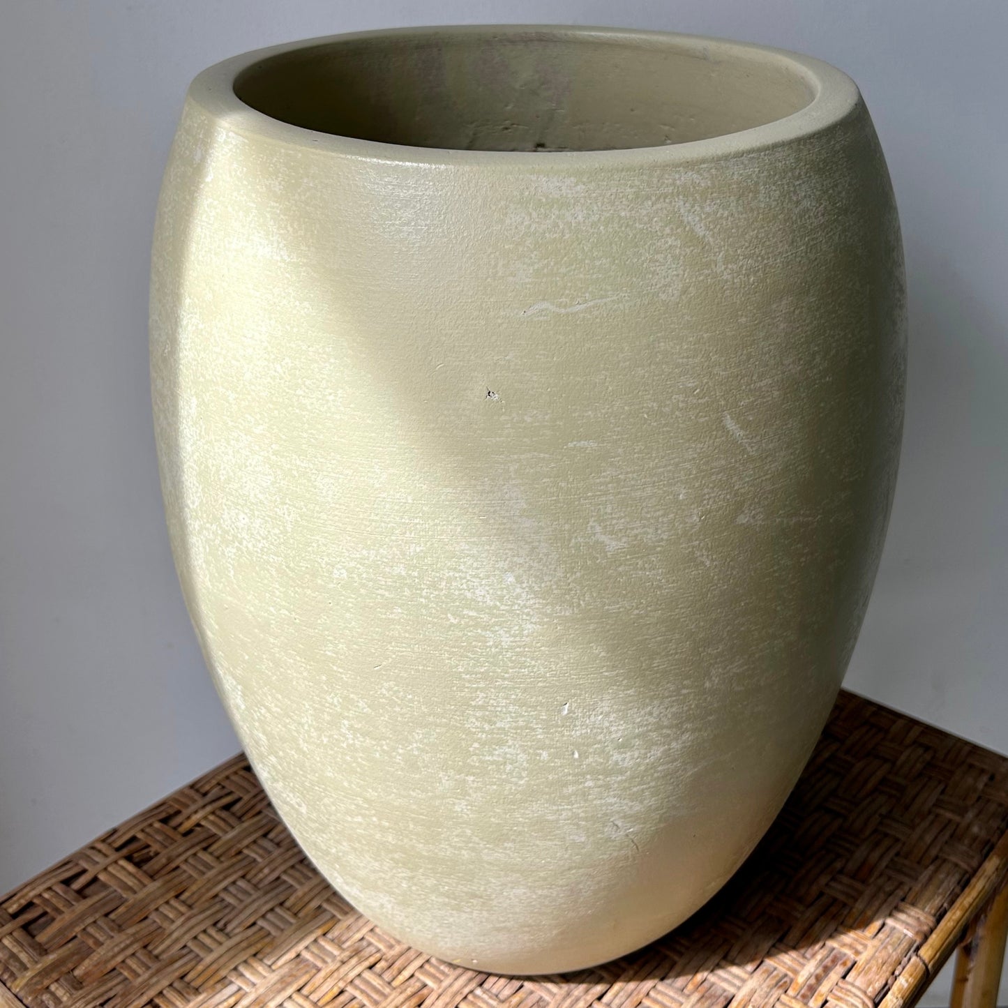 SIMCOE Elongated Planter (7.75”x13”) BUTTERCREAM YELLOW