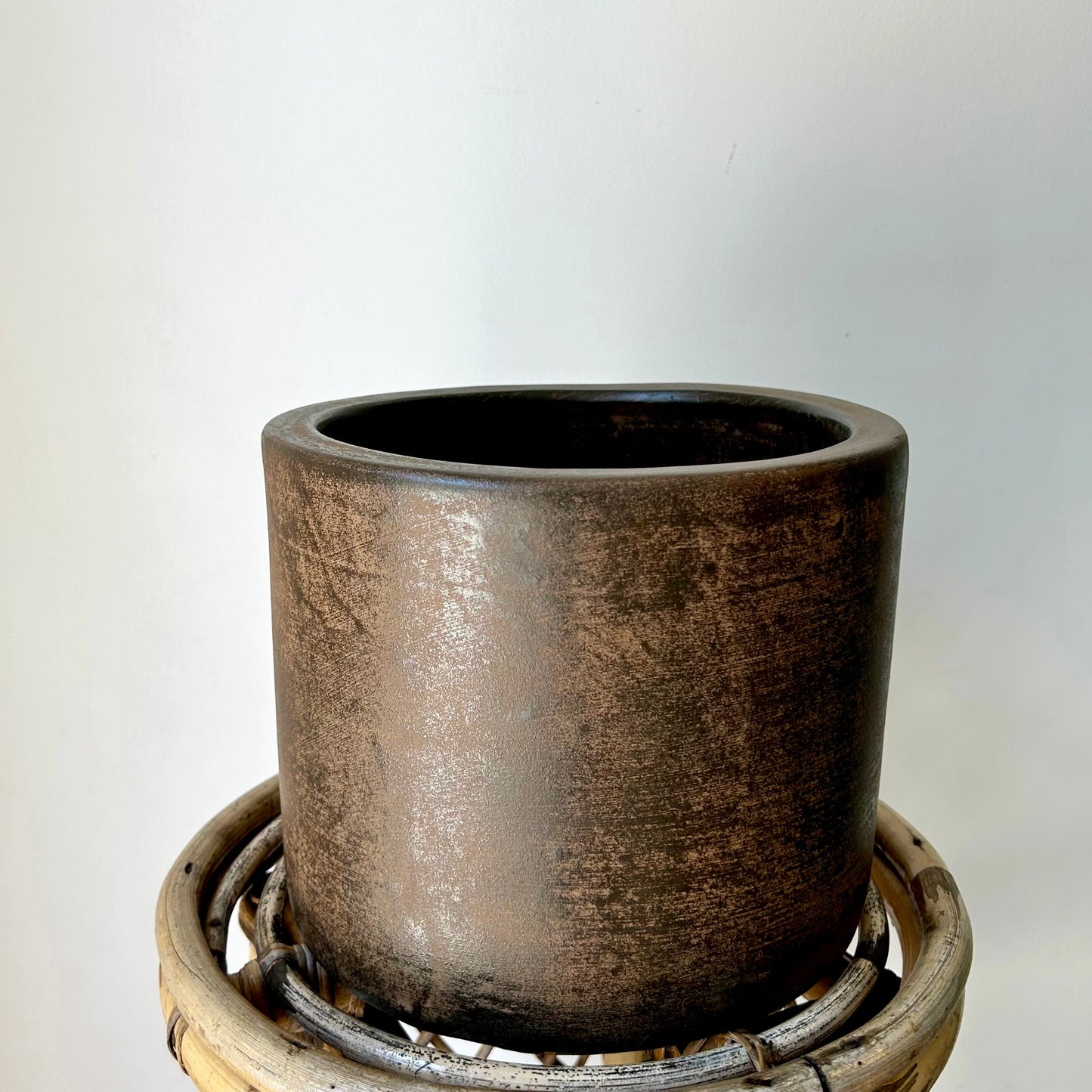 ARTURO Cylindrical Planter COPPER colour (available in 2 sizes)