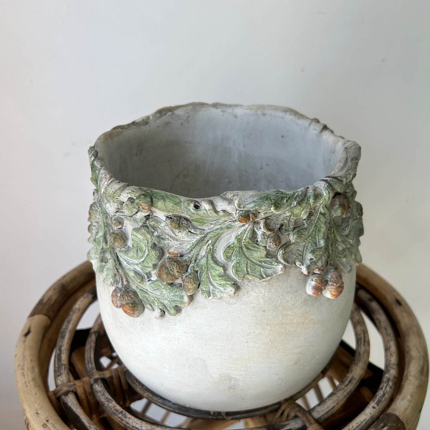 OAKWOOD Decorative Cement Pot (available in three sizes)