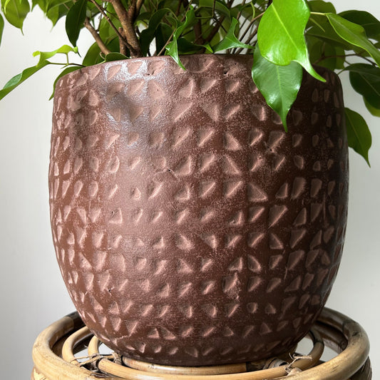 AMELIA Planter GARNET RED