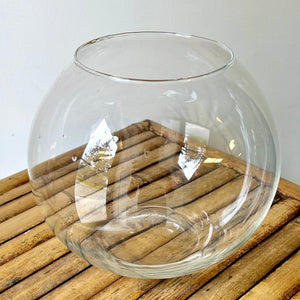 Terrarium Glass bowl (6.5”X7”)