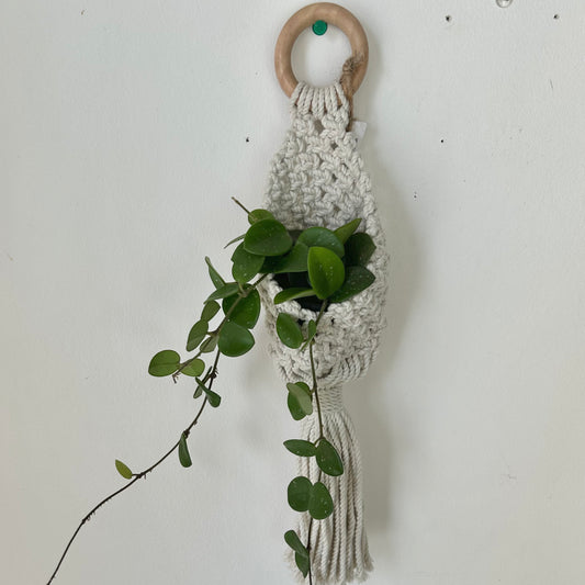 Mini Macrame Pouch (fits 2.5”pot)