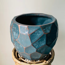 Load image into Gallery viewer, ARIES Geometric Planter DARK SKY BLUE  (3 sizes available)
