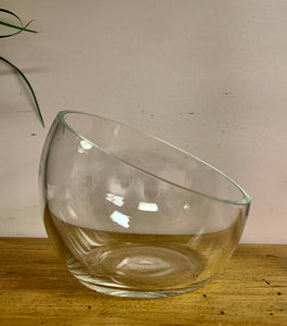 Tilted Terrarium Bowl (available in TWO sizes)