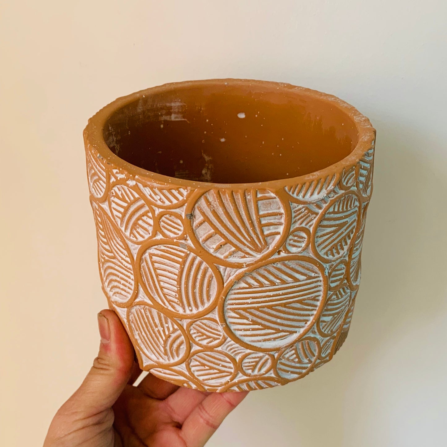 NOVA concrete decorative pot (4.75X4”)