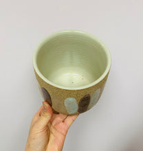 Load image into Gallery viewer, AUDREY Paintbrush Ceramic cover pot (4”x4”) Available in two designs
