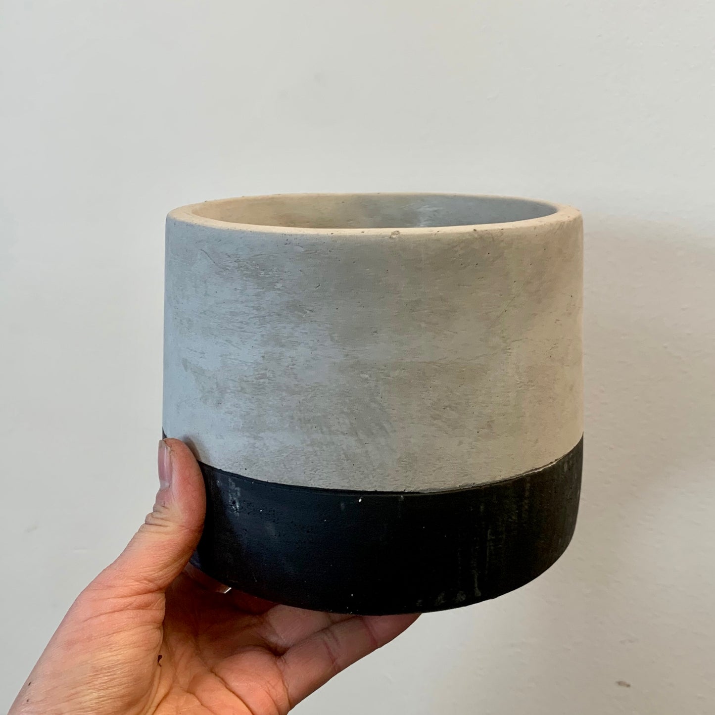 WYATT Decorative Cement Pot (5.25”x5”)