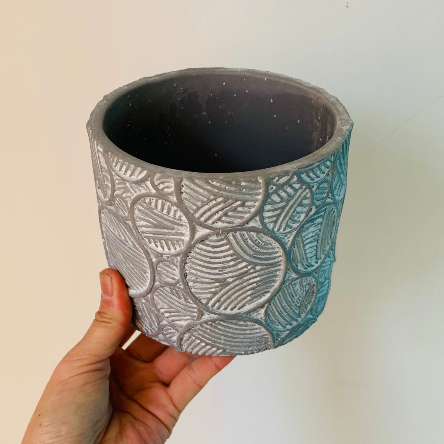 NOVA concrete decorative pot (4.75X4”)