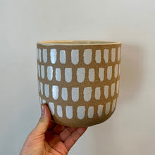 Load image into Gallery viewer, Audrey Paintbrush Cover Pot (5.25”X5.5”) two designs available
