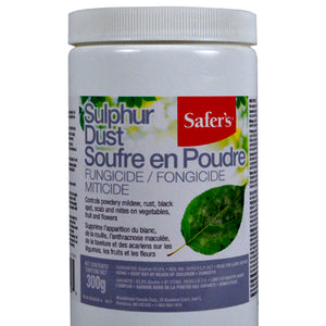 Safer's Sulphur Dust Fungicide and Miticide 300g